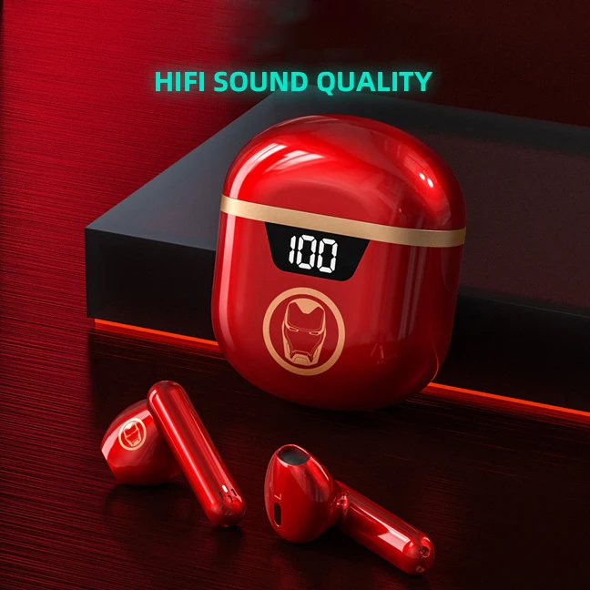 

BTMV11 True Wireless Bluetooth Headsets Noise-cancelling Touch Control Earphones Mobile Game Low-latency Digital Display Earbud