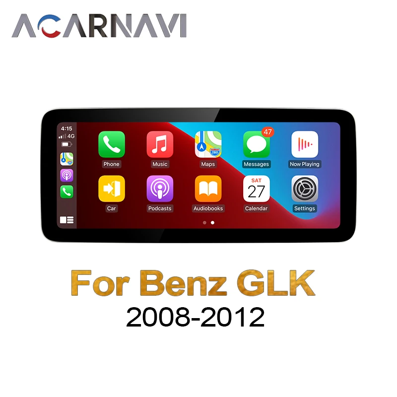 

Android 11 8Core 4G LTE Car GPS Navigation Multimedia Player For Mercedes Benz GLK300 X204 2008-2012 Carplay Digital Recorder