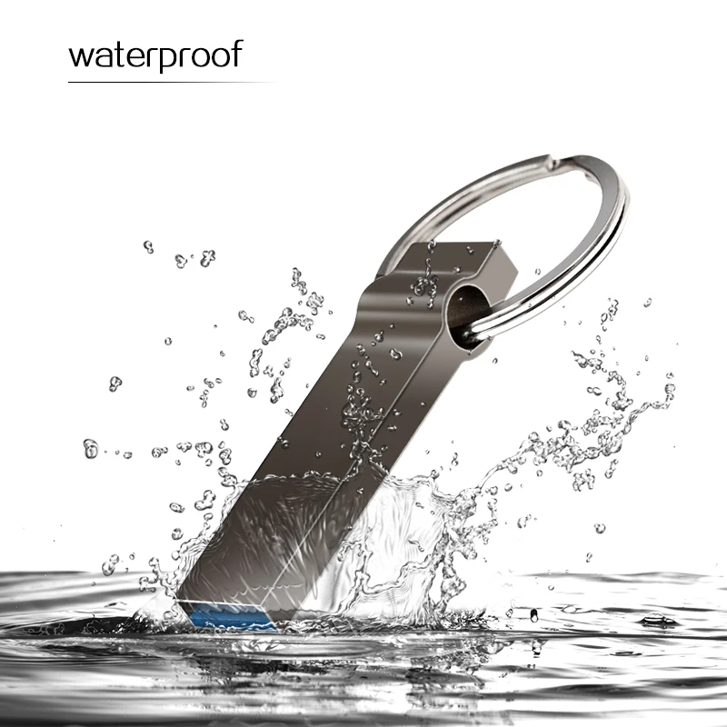 

Waterproof USB Flash Drive 64GB Metal USB 3.0 pendrive High quality 32GB 16GB 8GB 4GB 128 gb stick pen drive memory usb flash