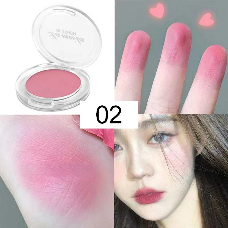 Girl Blush Peach Cream Makeup Blush Palette Cheek Contour Blush Cosmetics Blusher Cream Makeup Rouge Cheek Tint Blush New