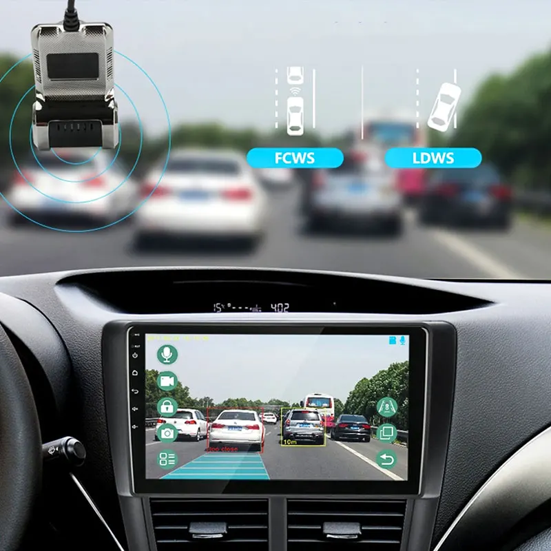 ADAS DVR видеорегистратор Автомобильный видеорегистратор/WIFI и Android автомобильный