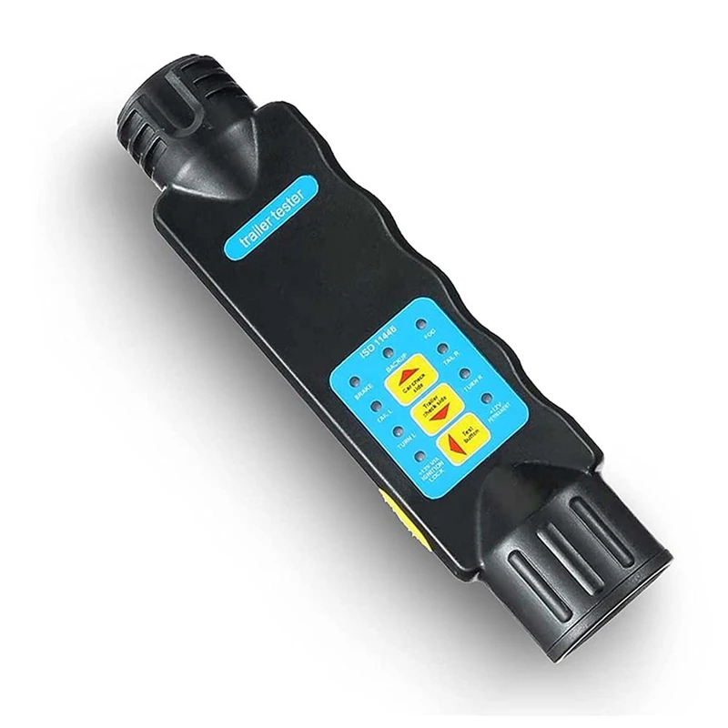 

Trailer Tester, 13Pin Trailer Plug Socket Tester, 12V Trailer Lighting Tester for Trucks RV Caravans Cars Boats Trailers