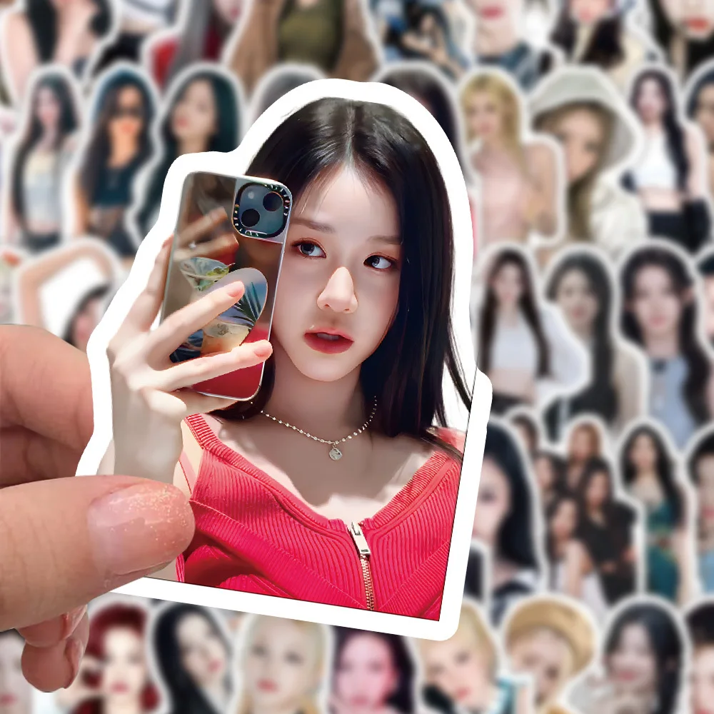 10/60 шт. Kpop мультфильм BABYMONSTER групповые наклейки для ноутбука телефона гитары