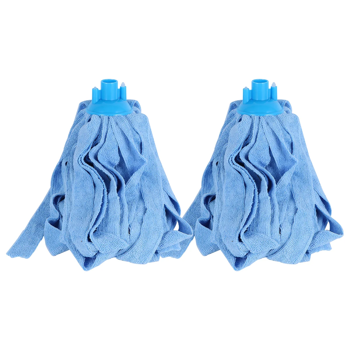 

Blue Absorbent Microfiber Cloth Replacement Mop Head for Wood Floor