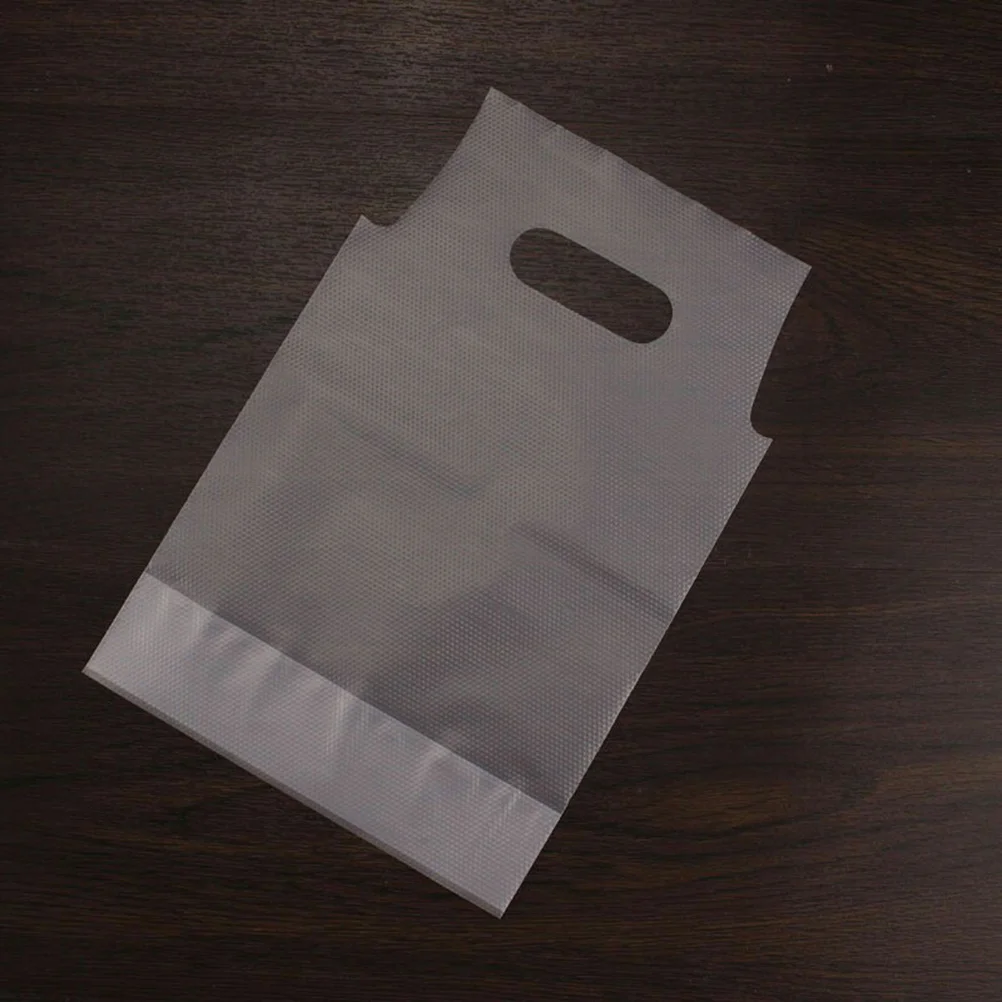 200 шт. сумка на вынос упаковочные сумки для напитков покупок одноразовая