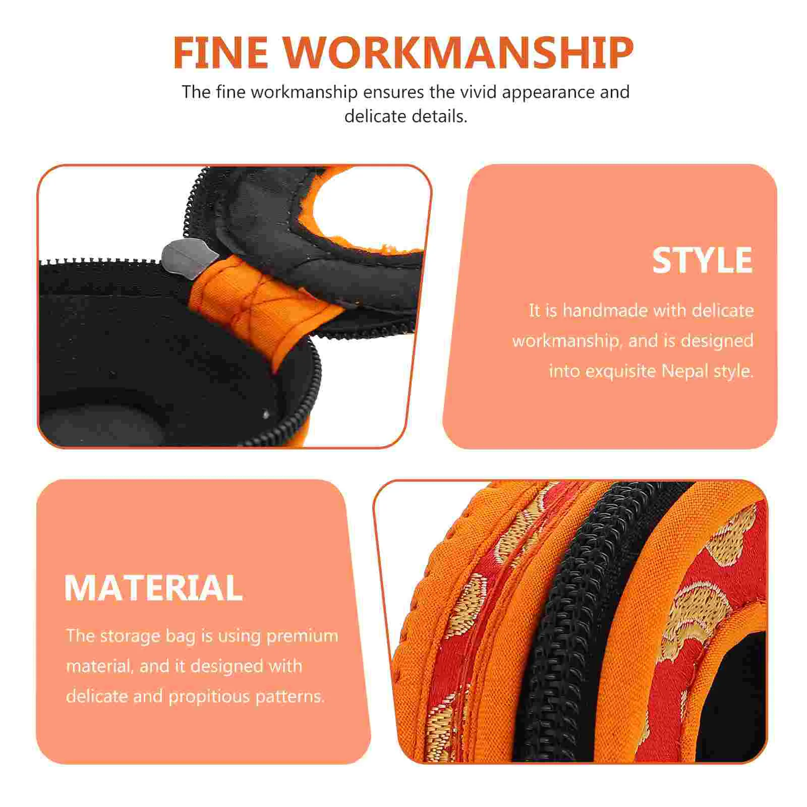 Контейнер для колокольчика медитации тарелки пальцев футляр хранения тибетская