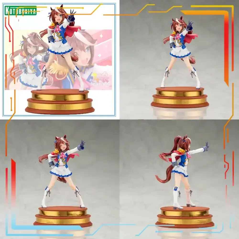 Фото Коллекционная модель Kotobukiya Umamusume Pretty Derby Toukai Teiou: Официальный лицензированный гаражный набор для сборки аниме-фигурки (предварительно окрашенный) №1