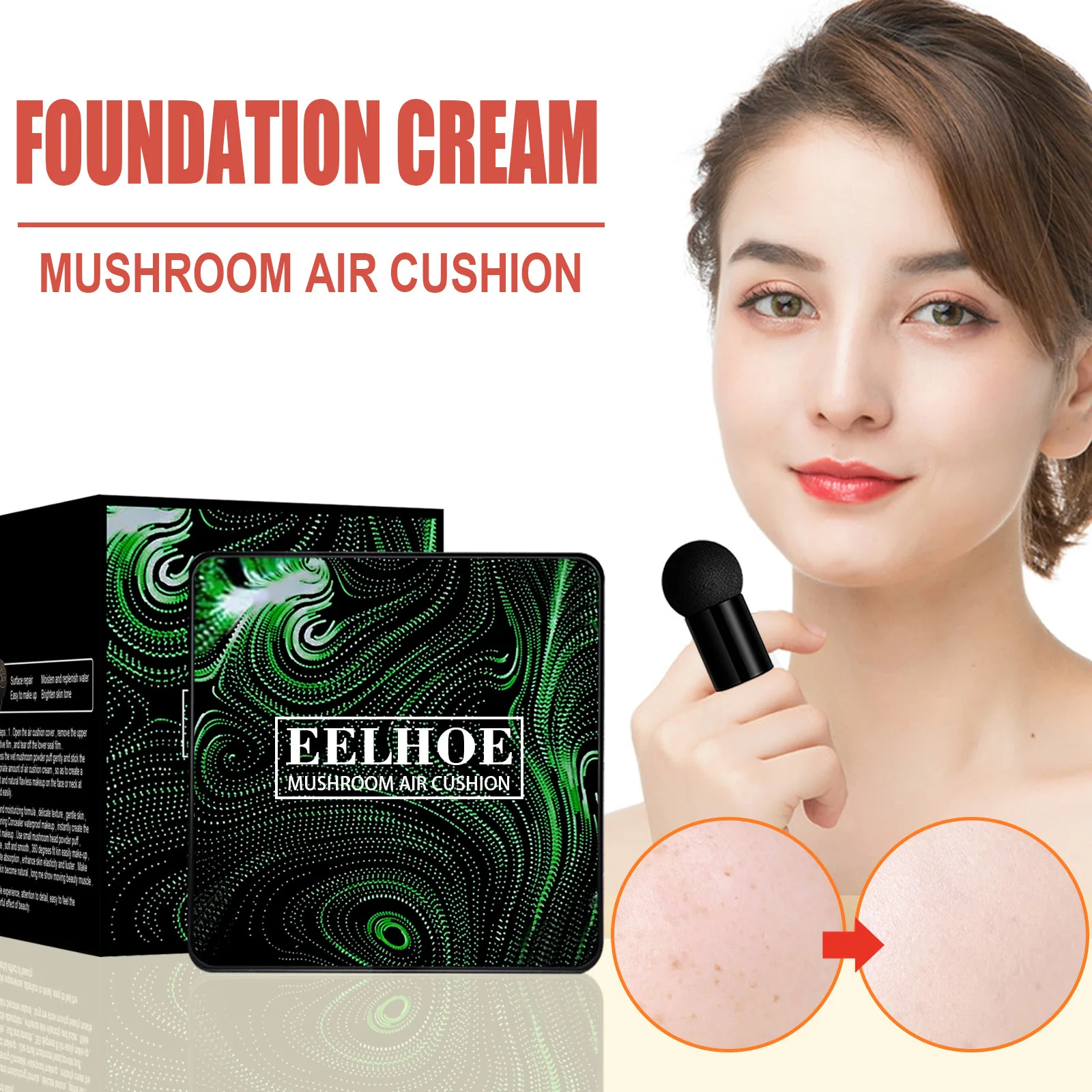 

Makeup Cosmetics Mushroom cushion bb foundation cream repairing moisturizing concealer isolation