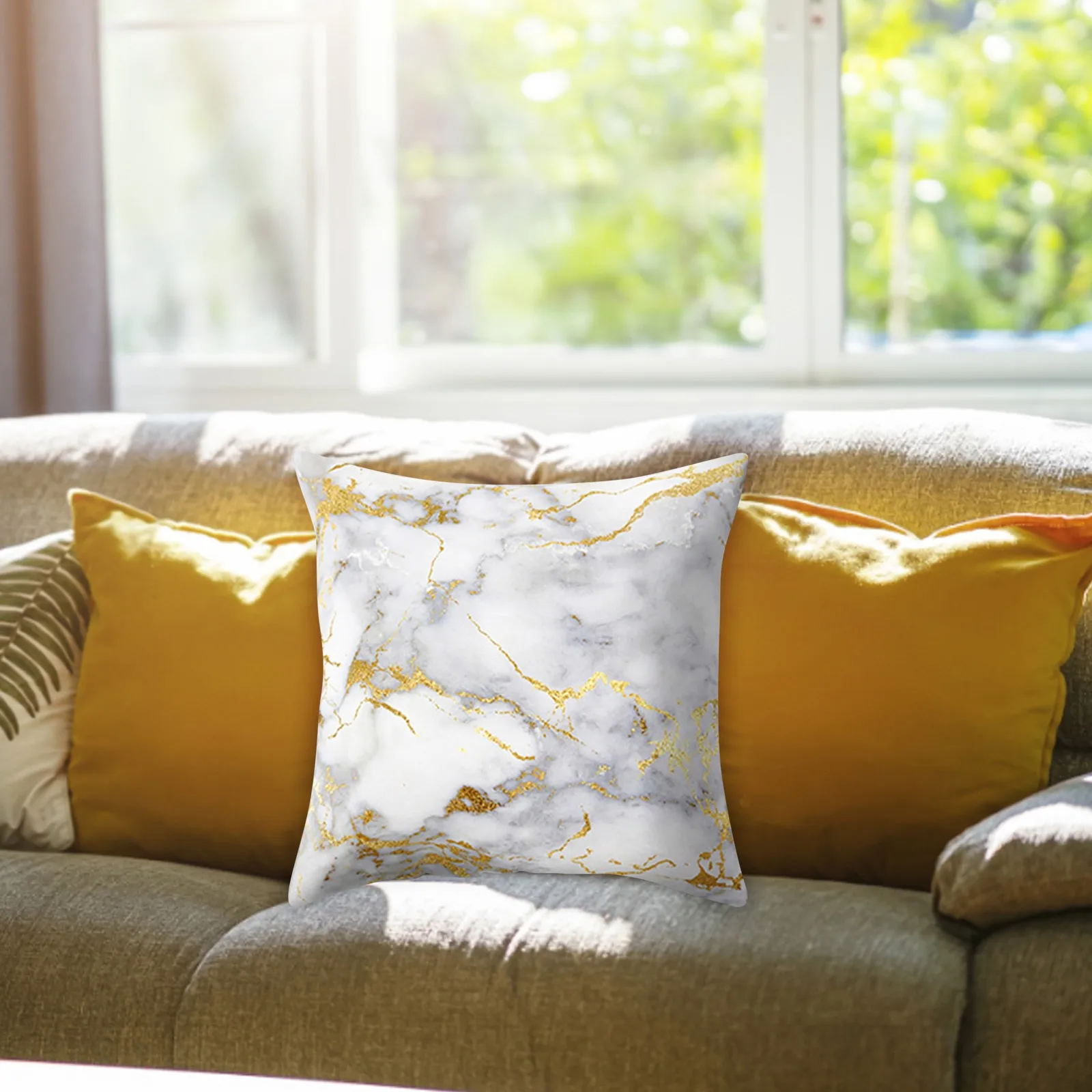 

Geometric Creative Pattern Home Sofa Cover Decorative Cushion Pillowcase Spring Pillow Cases 18x18