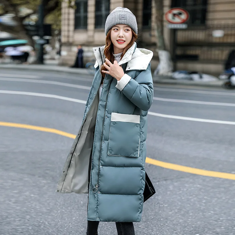 Winter Women's Cold Coat Parka Hooded Mid-length Padded Jacket Cheap Wholesale High Quality Snow Outercoat Super Hot Thick Top
