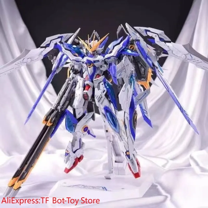 

【IN STOCK】ZZA Model ZA08 CH-01 MG 1/100 Blue Flame Finished Alloy Skeleton Anime Mecha Assembly Model Action Figures With bonus