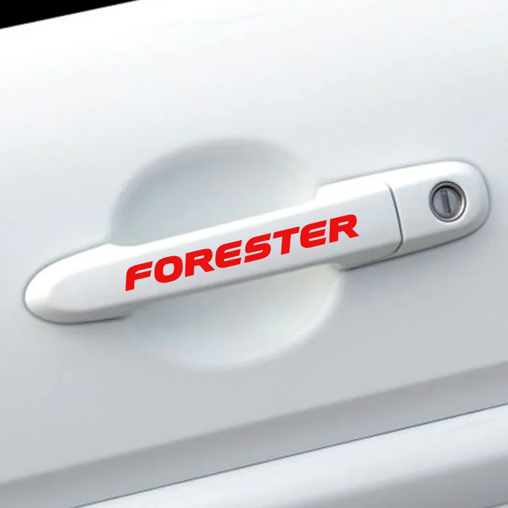 4 шт. Светоотражающие Водонепроницаемые виниловые наклейки на дверную ручку