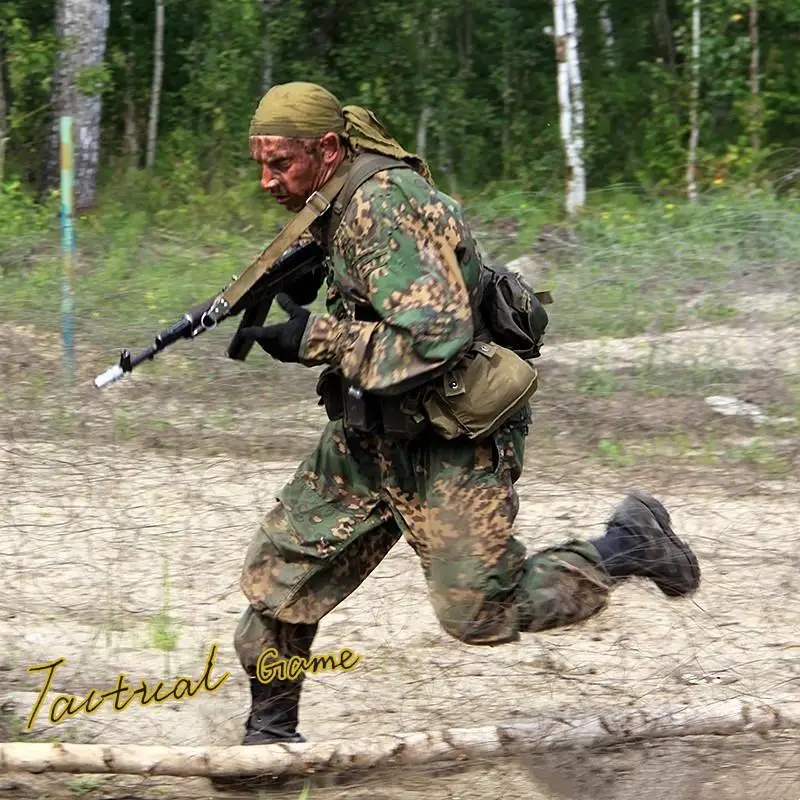 Новый русский камуфляжный костюм брюки маленький зеленый человечек защита