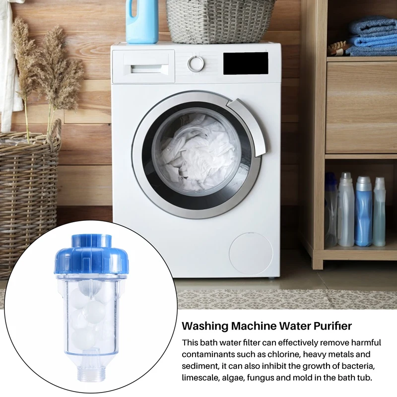 Фильтр для водопроводной воды очиститель стиральной машины бытовой простой в