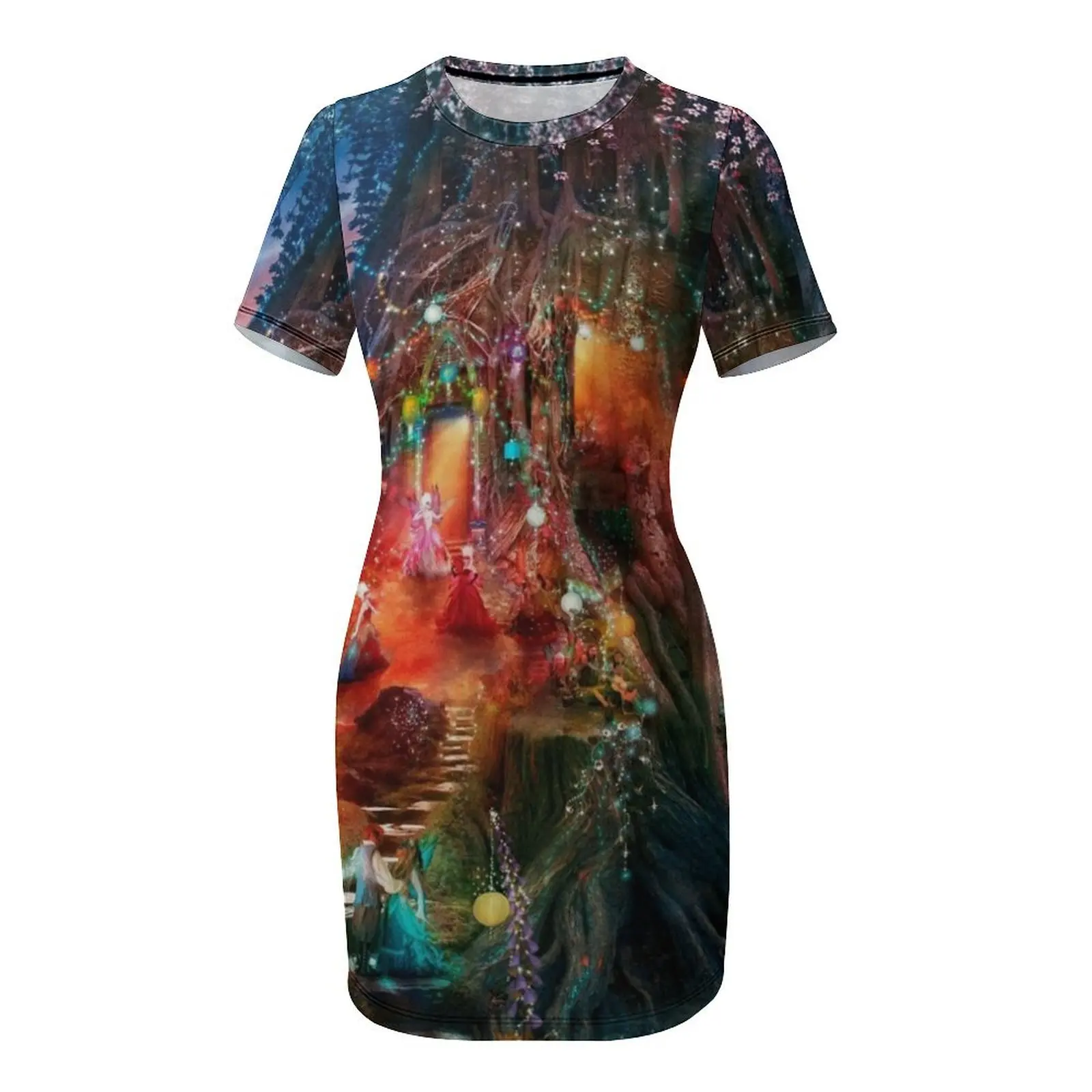 Платье Foxglove Ball с короткими рукавами платья в корейском стиле длинными