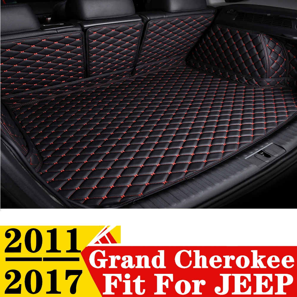 

Car Trunk Mat For JEEP Grand Cherokee 11-17 All Weather XPE Custom FIT Rear Cargo Cover Carpet Liner Parts Tail Boot Luggage Pad