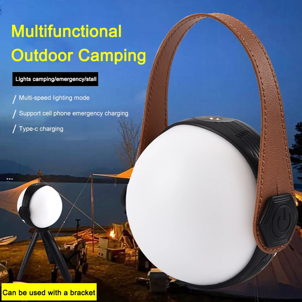 

Elf Ball 80LED Camping Light 2400mAh 200LM LED Ball Bubble Type-C Rechargeable IPX4 Waterproof 7 Modes Work Maintenance Lighting