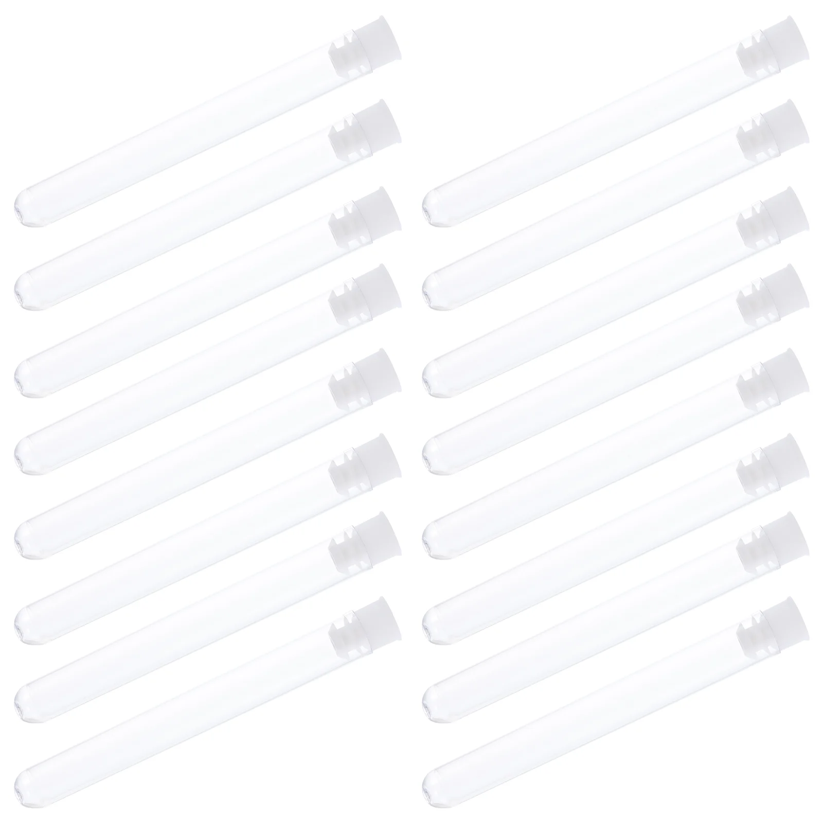 

Plastic Test Tube Tubes Transparent Small Bottles Centrifuge Experiment Centrifugal Rack Lids