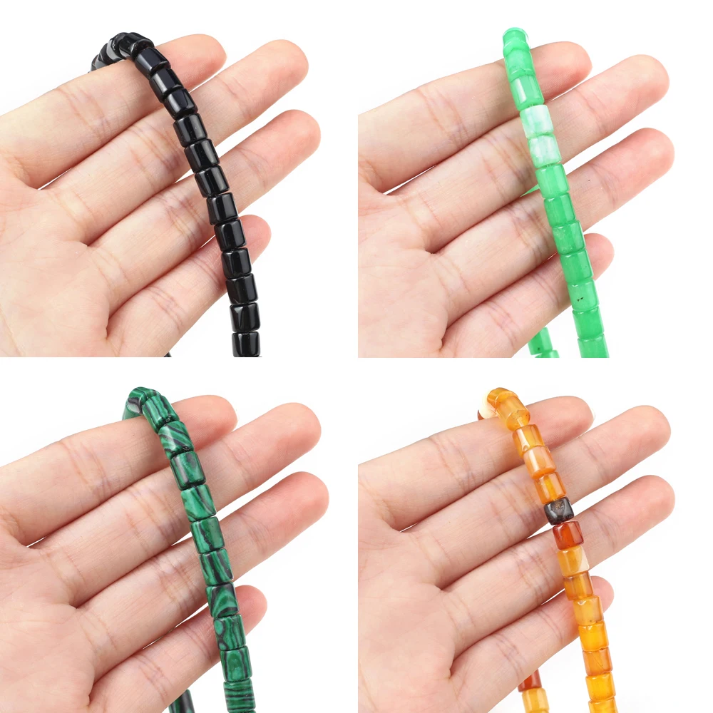 

Бусины-разделители из малайзийского нефрита, 6x6 мм