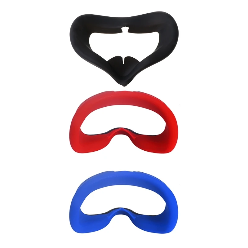 

Новая силиконовая маска для глаз DXAB для Oculus Quest 2 VR-гарнитуры, дышащая
