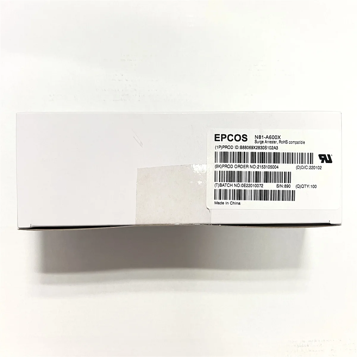 10 шт./лот керамическая Газоразрядная трубка A81-C90X A81-A230X A81-A350X 90V-600V 20KA GDT 8*6 |