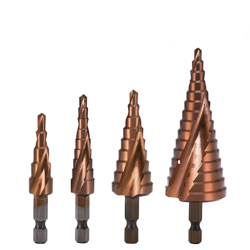 

Hole Tool Drill For Steel Drill 5/9/15 Bit Cone Steel Cutter Cobalt Stainless High Step Speed Bit Metal Level