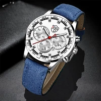 fashion mens watches luxury men sports gold stainless steel quartz wrist watch man business casual leather watch