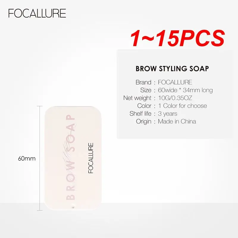 

1~15PCS Transparent Eyebrow Soap Wax Fluffy Feathery EyeBrow Gel Natural Brow Styling Sculpt Lift Makeup Brow Enhancers