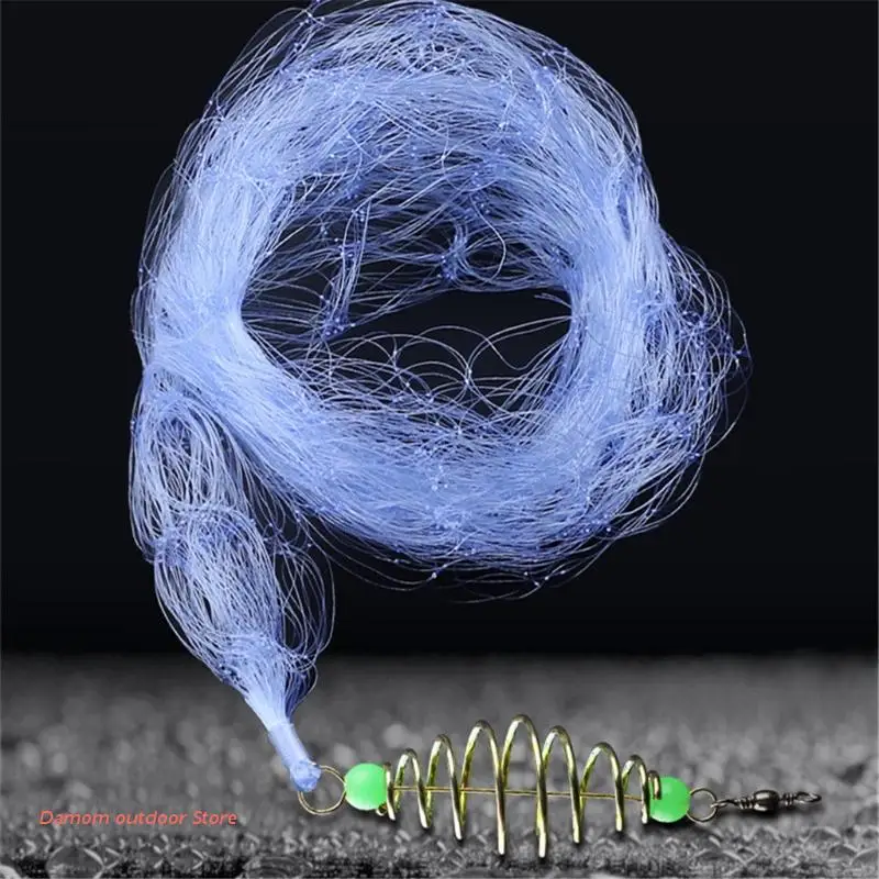 

Shoe Fishing Net with Night Beads,Luminous,Fishing Connector Ball Bearing Ring
