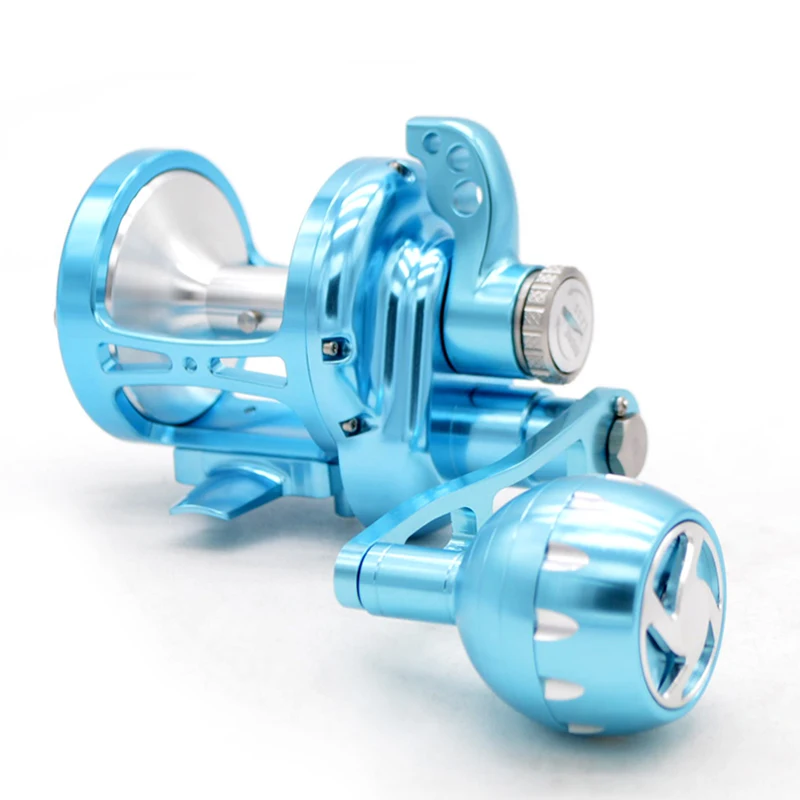 Полностью Металлическая Обычная Катушка CAMEKOON, 9 + 2 подшипника, Рыболовная катушка для морской рыбалки, карбоновая тяга 30 кг, мощная катушка для глубоководного троллинга