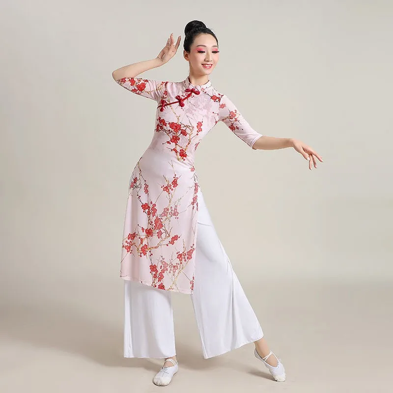 Бальное платье для тренировок Ципао вечернее вечерние классическая женская