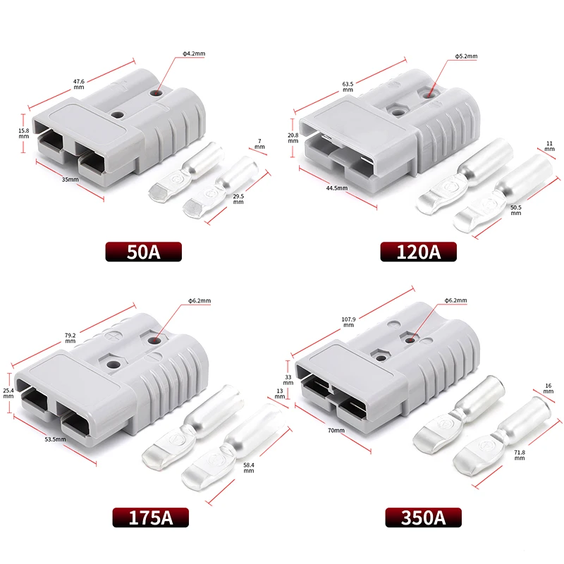 

Разъемы для зарядки аккумулятора VaneAims 50A/120A/175A/350A