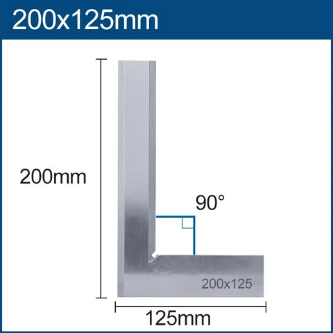 XCAN измеритель 90 градусов, плоский край, квадратная фотография, инструменты