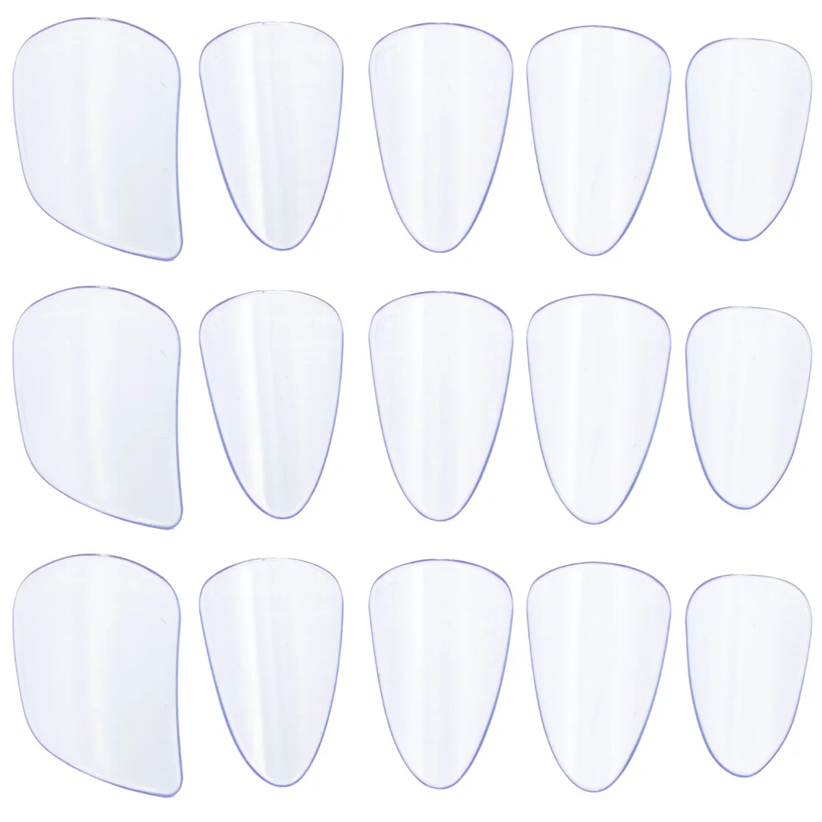 

Pcs Pipa Finger Picks Pipa Nail Covers Practical Musical Instrument Picks (Sky-blue)