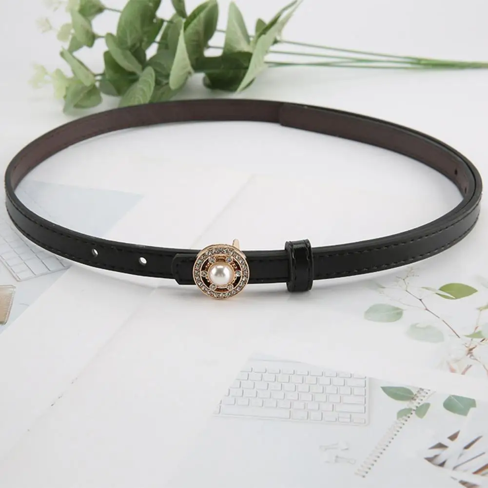 

Suits Waistband Solid Color Women Belt Sparkling Pure Color Belt