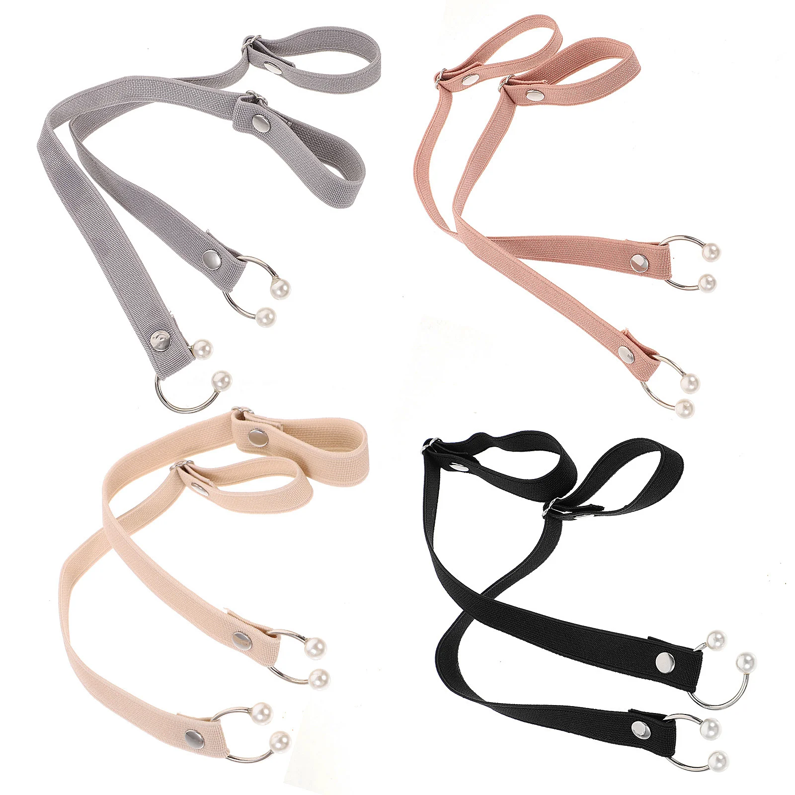 

4 pcs Women's Shoe Straps Wedges Shoe Strap Shoelace Ballet Flats Shoe Lace High Heels Shoe Strap