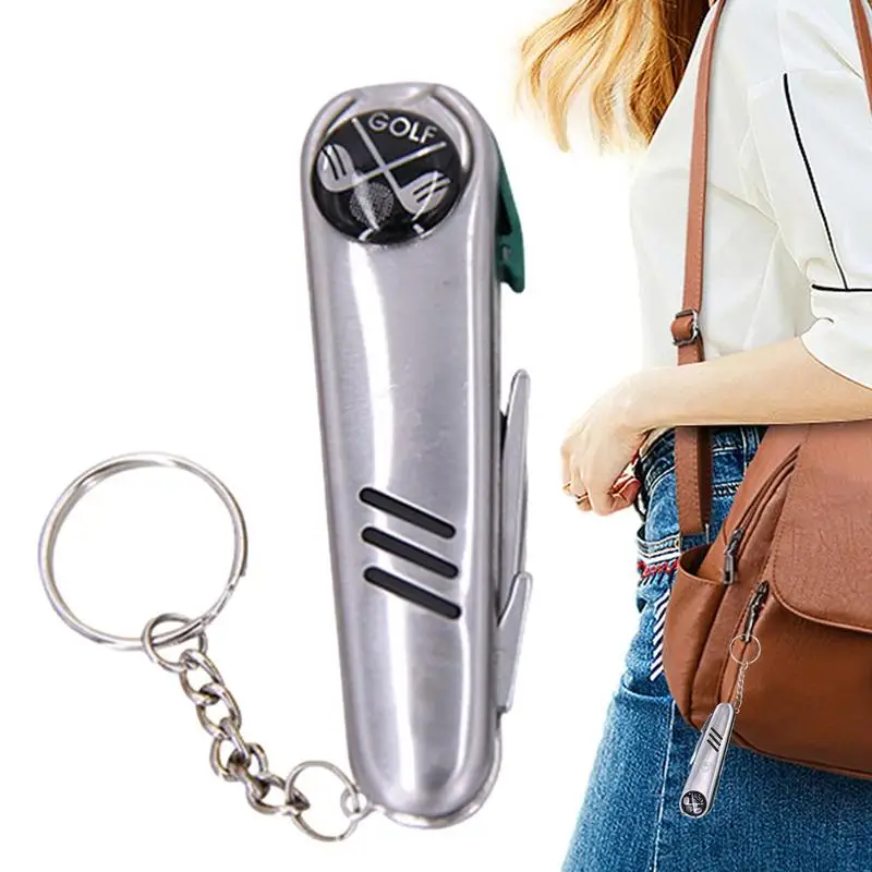 

Folding Golf Green Fork Golf Ball Markers Golf Ball Marker Golf Pitch Fork For Golf Lovers Men Women