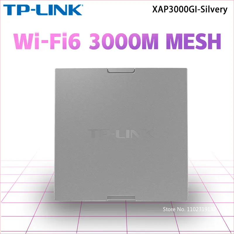 TP-Link Home 11ac WiFi 6 Wireless Coverage 160MHz High-speed AX3000Mhz  Router MESH Hotspots XAP3000GI-Silvery Wifi Reapeter