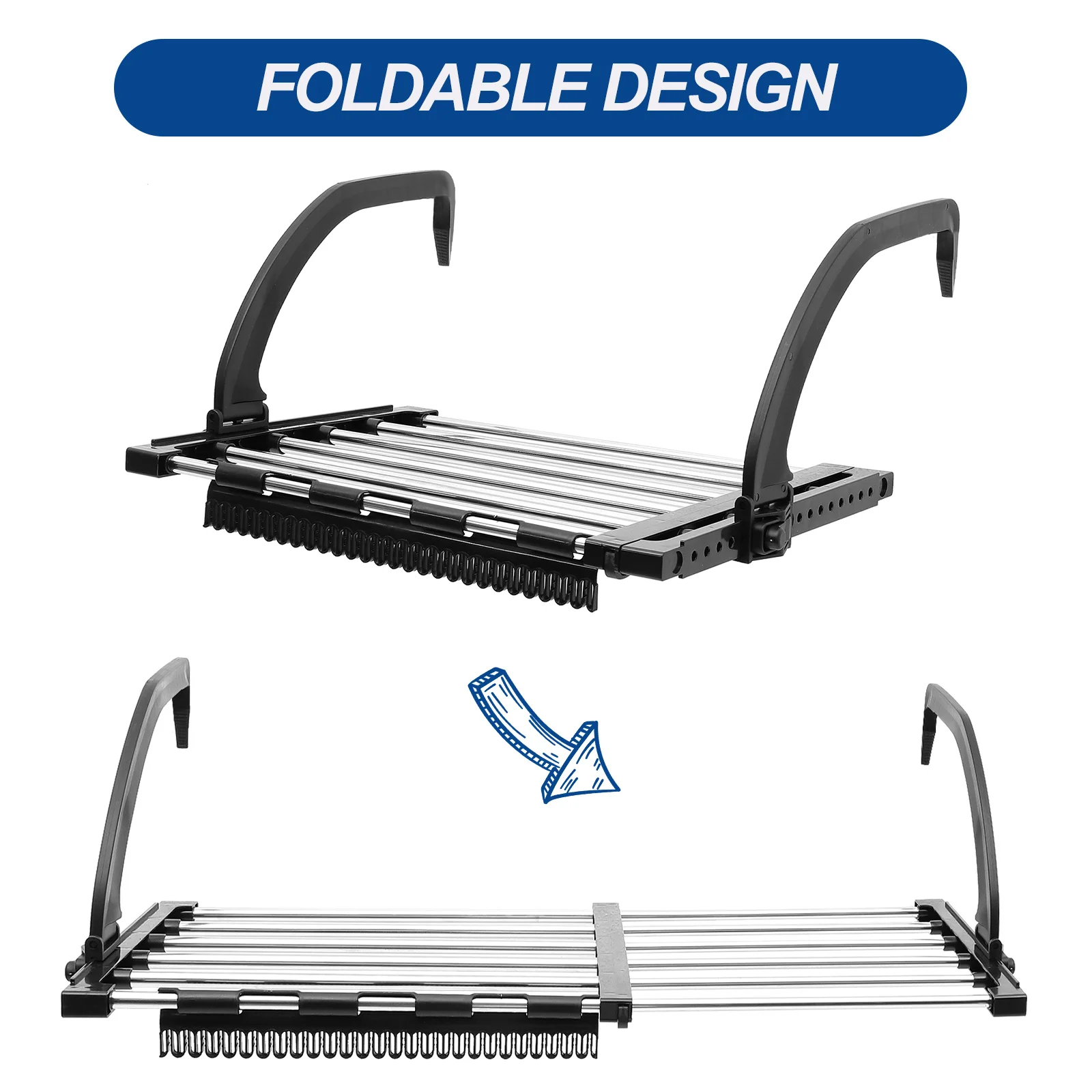 Сушилка для балкона вешалка из нержавеющей стали ветрозащитная одежда напольное