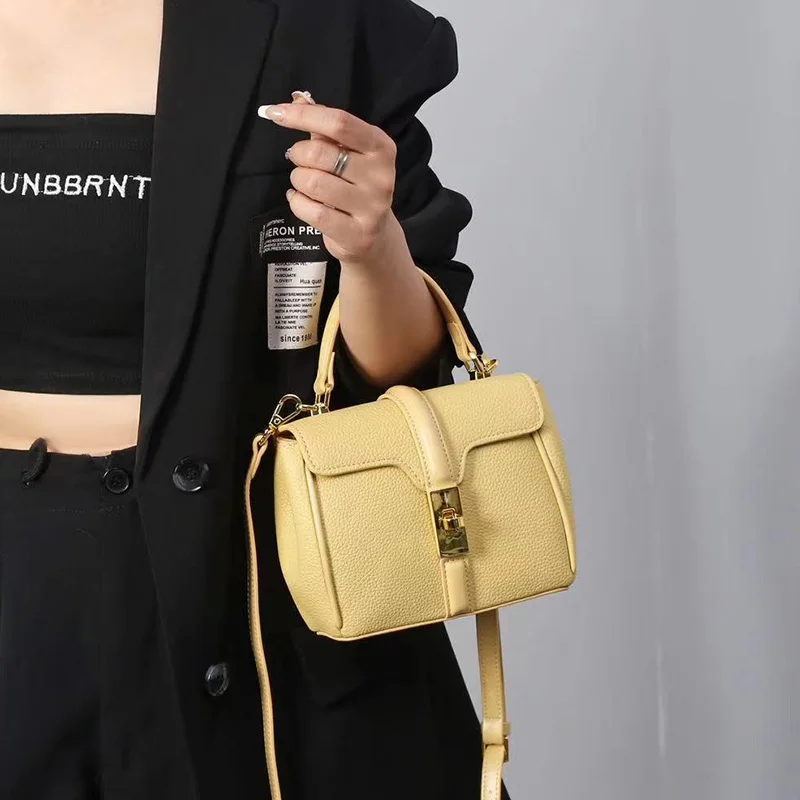 Маленькая однотонная Сумка Хобо из искусственной кожи высокого качества