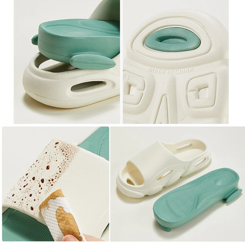 2023 New Cloud Slippers Women Men Soft Sandals Thick Soled Woven Designer Shoes Home Outdoor Non-Slip Beach Slides Flip Flop