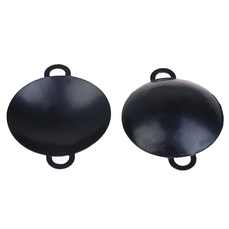 

Simulation Metal Frying Pans Cooking Pot Cookware Kitchen Toys Accessories 1/12 Scale Black Dollhouse Miniature