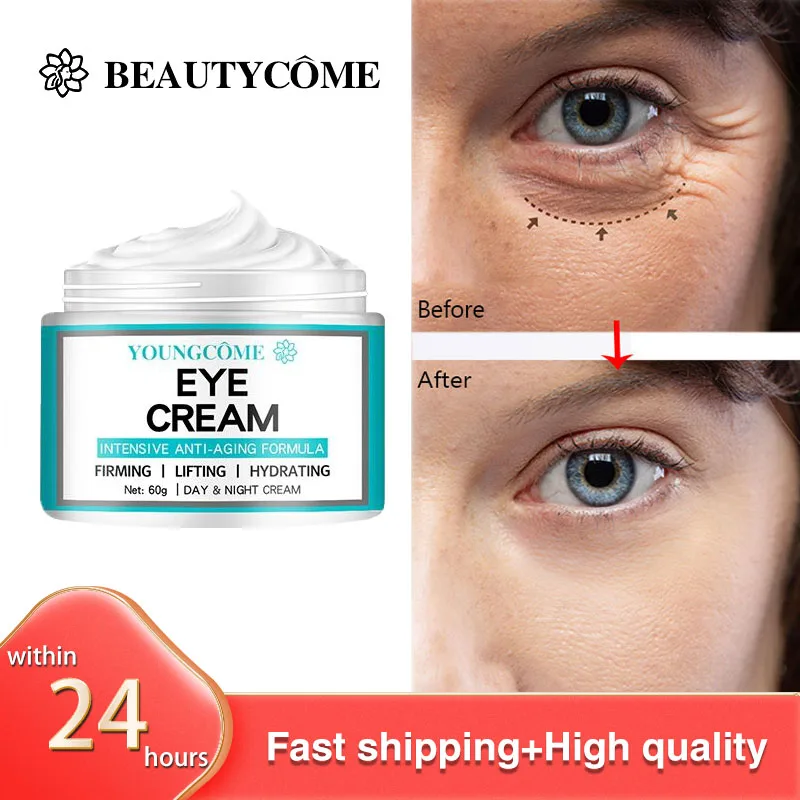 

YOUNGCOME Advanced Retinol Eye Cream Dark Circles Fade Fine Lines Remove Eye Bags Anti Wrinkle Anti Aging Firming Brighten Skin