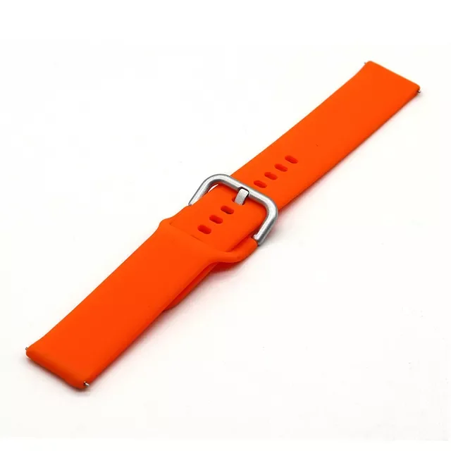 

20mm 22mm Silicone Band for Samsung Galaxy Watch 42mm Active 2 40 44mm Gear S2 Soft Sport Watchband Strap Huami 2