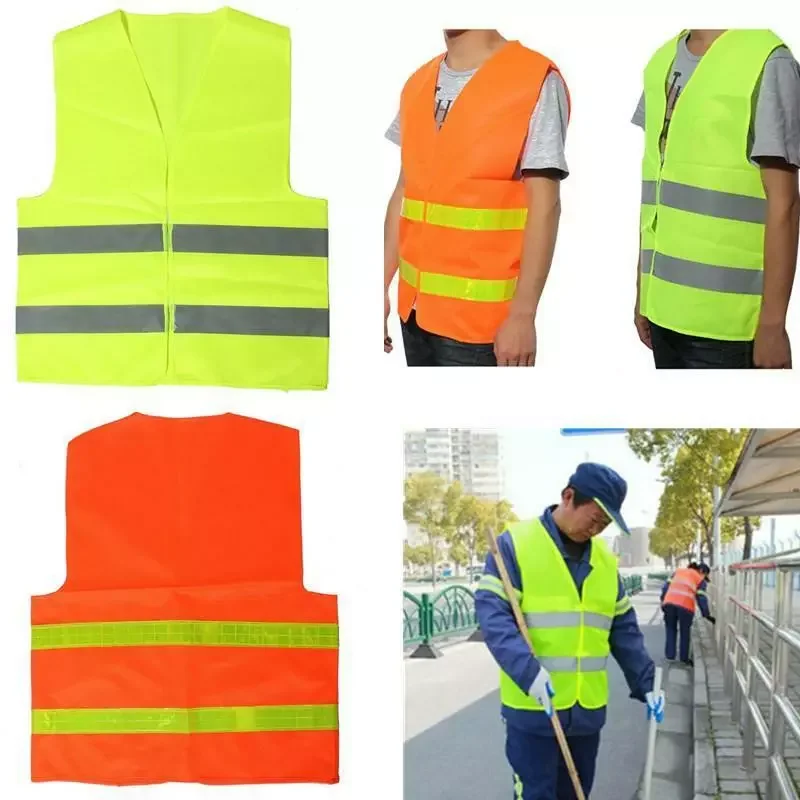 Reflective Safety Vest body Safe Protective Device Traffic Facilities For Outdoor Motor Running Cycling Sports Warning Cloth enlarge