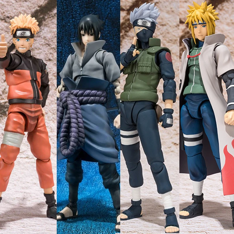 

SHF Figuarts Naruto Uzumaki Sasuke Kakashi Uchiha Madara Itachi Jiraiya Anime Boruto Shippuden Action Figure Brinquedos Toy Gift