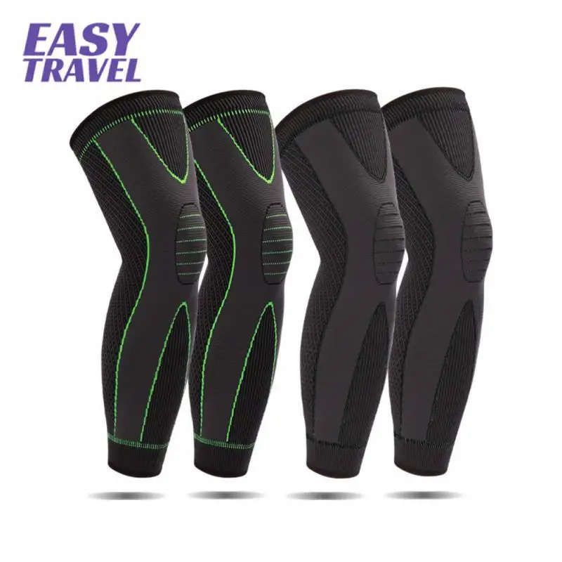 

New Knee Pads Breathable Sport Compression Knee Support Braces Knitted Knee Pad Sleeve Fitness Running Cycling High Stretch Soft