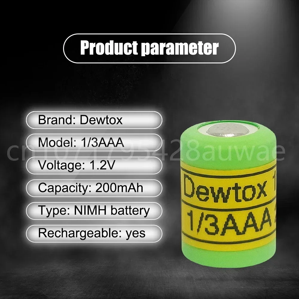 Аккумуляторная батарея Ni-MH 1/3AA 200 мАч 1 2 В