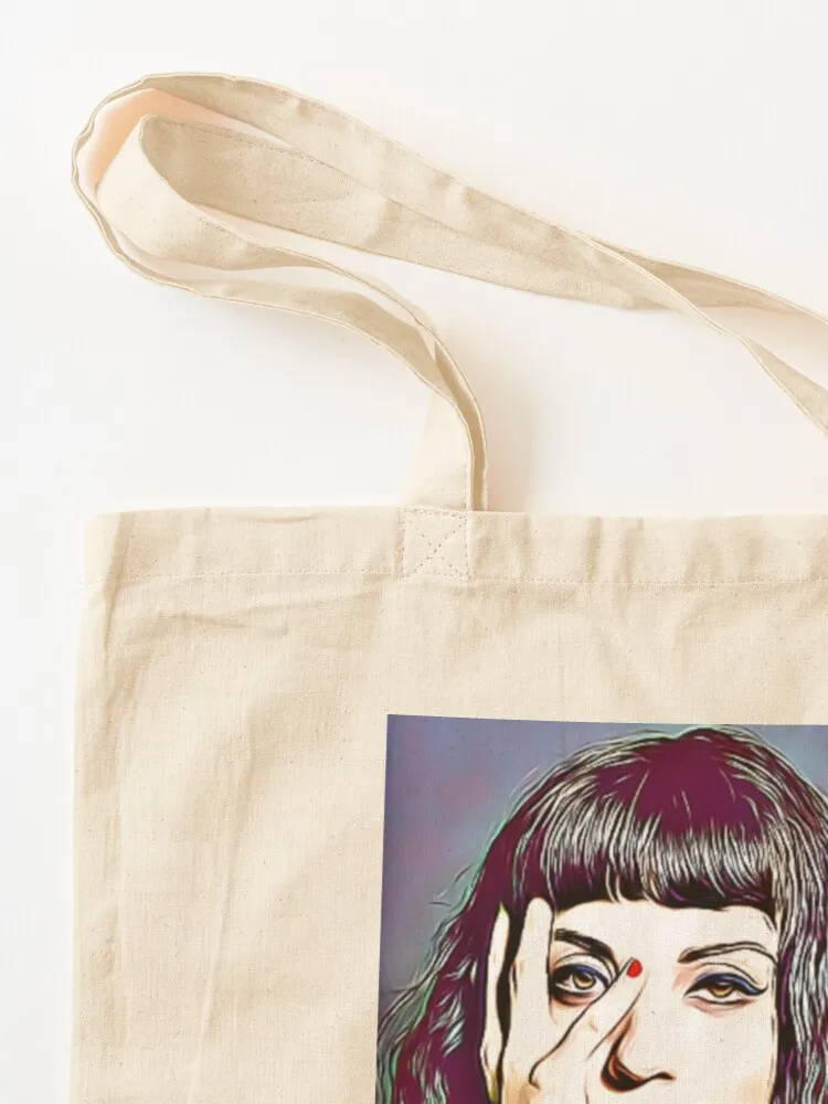 Сумка-тоут с наклейками Mon Laferte My Good Love милая сумка-мешочек сумка большого размера