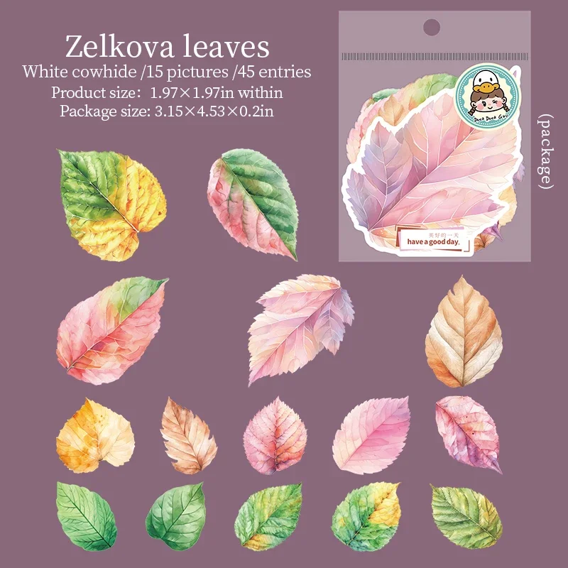 

Набор стикеров Jianwu A Leaf Series